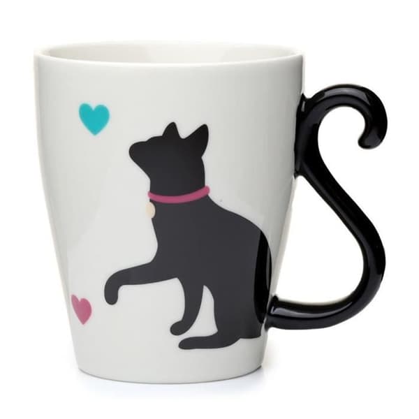 Love My Cat Tail Handle Mug 340ml Puckator