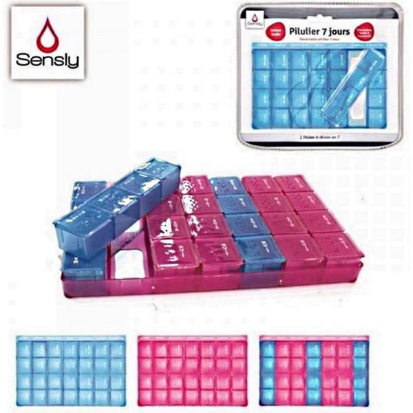 AVTAGBAR PILLERASKAP VECKO MEDICINATION PILLERASKA 28 FODRAL