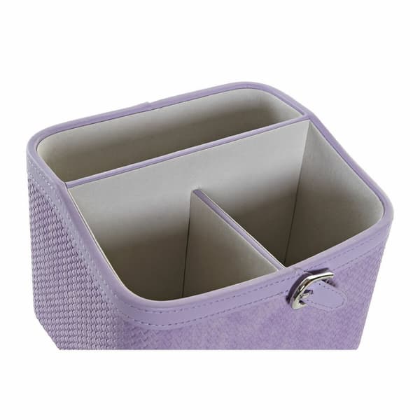 Kaukosäädin DKD Home Decor Liila Romanttinen 19 x 16 x 14 cm Polyuretaani Pyörivä