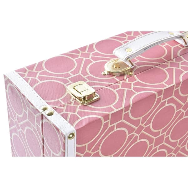 Koristerasiasetti DKD Home Decor Kangas Puu (40 x 31 x 15 cm)