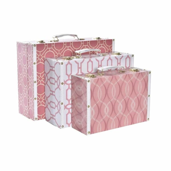 Koristerasiasetti DKD Home Decor Kangas Puu (40 x 31 x 15 cm)