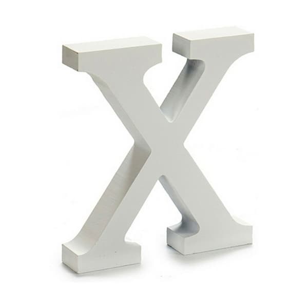 Brev Pincello X Hvid 2 x 16 x 14,5 cm (24 enheder)