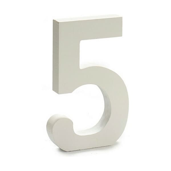 Numerot Pincello 5 Valkoinen 1,8 x 21 x 17 cm (12 osaa)