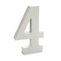 Pikkukuva 2 / 2: Numerot Pincello 4 Valkoinen 1,8 x 21 x 17 cm (12 osaa)