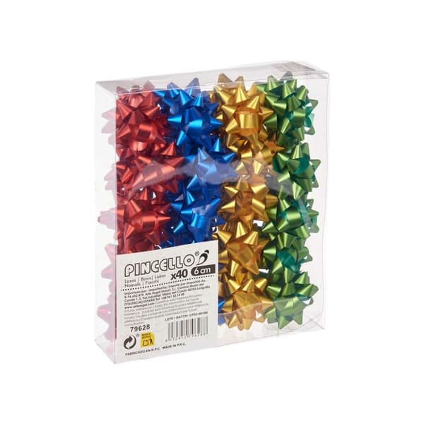 Silmukat Pincello 4 PVC 5 x 3,5 x 5 cm Matta Monivärinen (12 osaa)