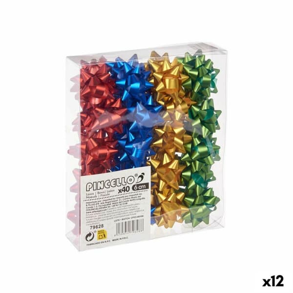 Silmukat Pincello 4 PVC 5 x 3,5 x 5 cm Matta Monivärinen (12 osaa)