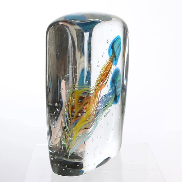 Casablanca modern design - 27740 - GILDE GLAS art - Glasskulptur - Rolig Medusa 2" - Glas - Höjd 22 cm