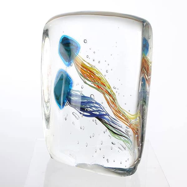 Casablanca modern design - 27740 - GILDE GLAS art - Glasskulptur - Rolig Medusa 2" - Glas - Höjd 22 cm