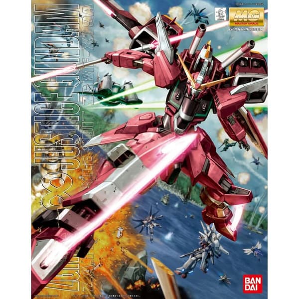 Dekorativ figur Bandai ZGMF-19A INFINITE JUSTICE GUNDAM Plastik