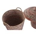 Miniatyrbild 4 av 4: Korg - set DKD Home Decor Rattan (51 x 51 x 67 cm)