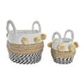 Miniatyrbild 1 av 3: Korg - set DKD Home Decor Kolonial (34 x 33 x 26 cm)