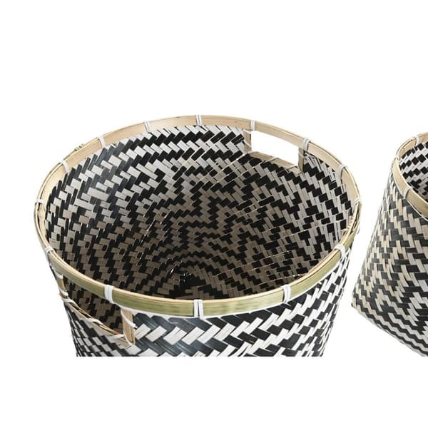 Korg - set DKD Home Decor Kolonial Bambu (40 x 40 x 39 cm)
