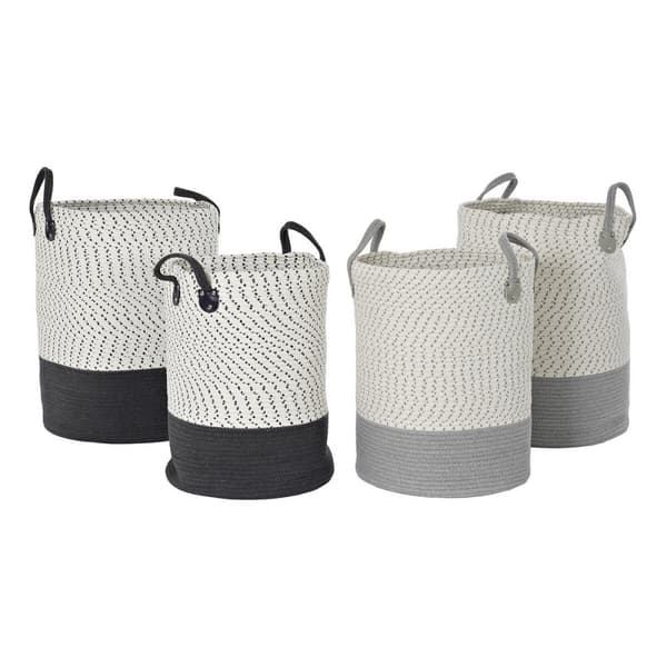 Korg - set DKD Home Decor 40 x 40 x 52 cm (2 antal)