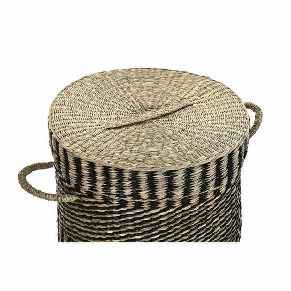 Korg - set DKD Home Decor Kolonial Fibrer (45 x 45 x 56 cm)