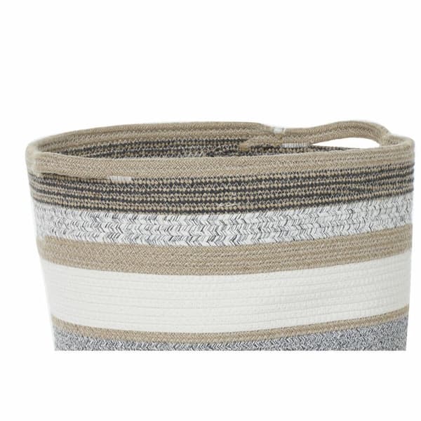 Korg - set DKD Home Decor Bomull Jute (40 x 40 x 40 cm)