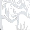 Miniatyrbild 2 av 3: Väggdekoration DKD Home Decor 100 x 1 x 100 cm Svart Vit Indier (2 antal)