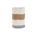 Miniatyrbild 1 av 4: Dekorativ korg DKD Home Decor Vit Naturliga fibrer 36 x 36 x 52 cm