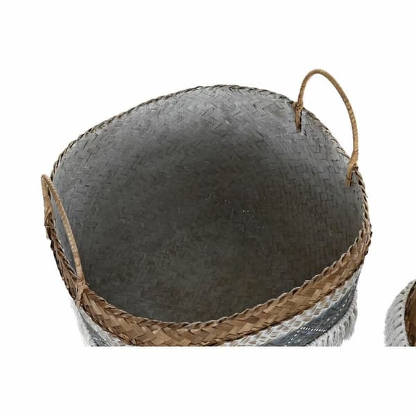 Korg - set DKD Home Decor 49 x 49 x 57 cm Bambu Boho