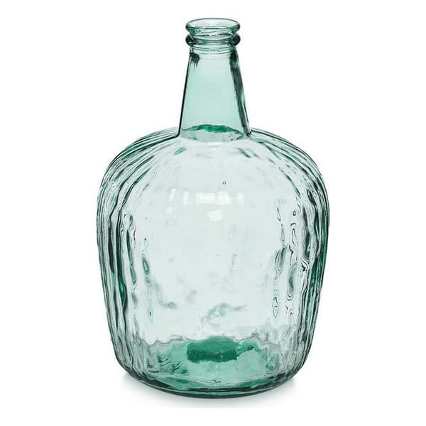 Flaska 2255/08R Transparent Ränder 8 L 14 x 44 x 13 cm Dekoration (2 antal)