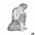 Miniatyrbild 1 av 3: Prydnadsfigur Buddha Sittande 10,5 x 15 x 12 cm (8 antal)
