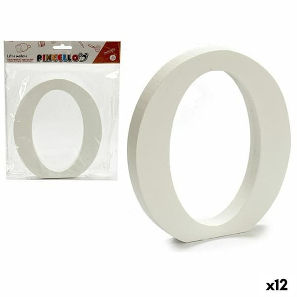 Brev Pincello O Vit Trä 1,8 x 21 x 17 cm (12 antal)