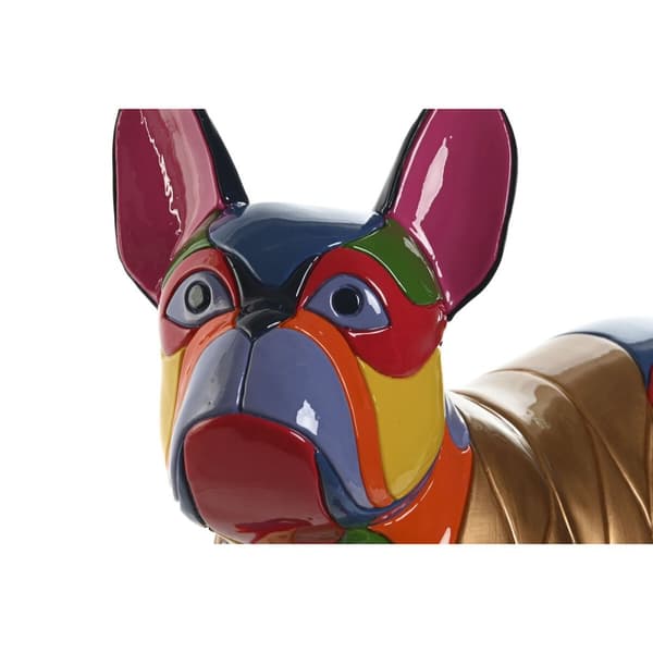 Prydnadsfigur Home ESPRIT Multicolour Hund 44 x 19 x 35,5 cm