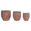 Miniatyrbild 1 av 4: Korg - set DKD Home Decor Persika Naturell Boho 52 x 52 x 58 cm