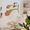 Miniatyrbild 5 av 5: Prydnadsfigur Alexandra House Living Gul Järn Val 47 x 26 x 29 cm