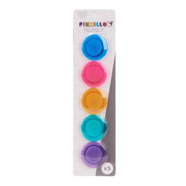 Magneter Pincello 406 Stor Multicolour (36 antal)