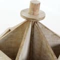 Miniatyrbillede 2 af 3: Fjernbetjening holder DKD Home Decor Brun Mangotræ Indianer mand Afklædt 20 x 20 x 20 cm