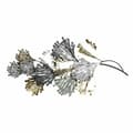 Miniatyrbillede 1 af 2: Vægdekoration DKD Home Decor Grå Gylden Metal (65 x 10 x 134.6 cm)