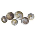 Miniatyrbillede 1 af 3: Vægdekoration DKD Home Decor Metal Multifarvet Orientalsk Spiraler (104 x 4,5 x 43 cm)