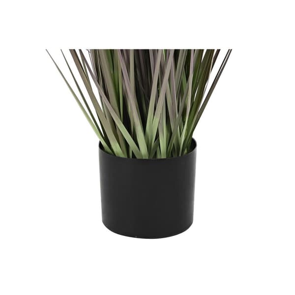 Dekorativ plante DKD Home Decor Metal Orange Grøn Bourgogne PVC 35 x 35 x 114 cm (2 enheder)