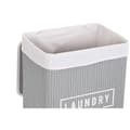 Miniatyrbillede 3 af 5: Set med kurve DKD Home Decor Mørkegrå Bambus 40 x 30 x 46 cm (5 Dele) (6 Dele)