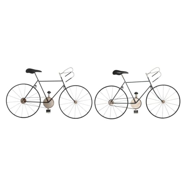 Dekorativ figur DKD Home Decor 78 x 2,5 x 45 cm Cykel Vintage (2 enheder)