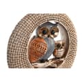 Miniatyrbillede 2 af 2: Dekorativ figur DKD Home Decor 16,5 x 6 x 25,5 cm Beige Ugle Blå Boho (2 enheder)