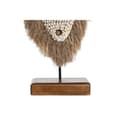 Miniatyrbillede 3 af 4: Dekorativ figur DKD Home Decor Natur Maske Fiber (30 x 10,5 x 53 cm)