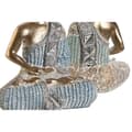 Miniatyrbillede 2 af 2: Dekorativ figur DKD Home Decor 18,6 x 9,7 x 27 cm Blå Buddha Turkisblå Orientalsk Afklædt (2 enheder)