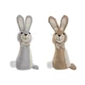 Miniatyrbillede 1 af 3: dørstop Home ESPRIT Sand 20 x 10 x 35 cm Kanin (2 enheder)