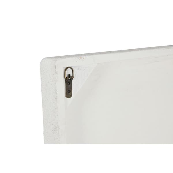 Vægdekoration Home ESPRIT Hvid Moderne 80 x 5 x 120 cm (2 enheder)