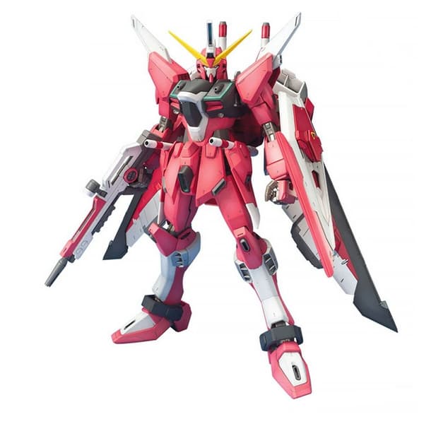 Dekorativ figur Bandai ZGMF-19A INFINITE JUSTICE GUNDAM Plastik