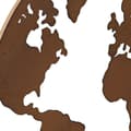 Miniatyrbilde 4 av 6: Dekorativ Figur DKD Home Decor Verdenskart Svart Kopper Hvit 40 x 1 x 40 cm (3 Deler)