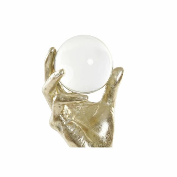 Dekorativ Figur DKD Home Decor Harpiks Krystall (13.5 x 13.5 x 36 cm)