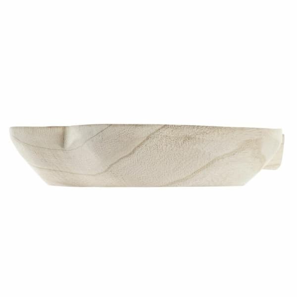 Bordduk DKD Home Decor Brun Naturell Boho 28 x 25 x 5 cm