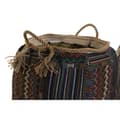 Miniatyrbilde 3 av 3: Kurv DKD Home Decor Naturfiber 41 x 41 x 40 cm Boho (2 enheter)