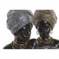 Miniatyrbilde 2 av 3: Dekorativ Figur DKD Home Decor Gyllen Sølv Kolonial Afrikansk dame 24 x 18 x 36 cm (2 enheter) (2 Deler)