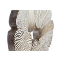 Miniatyrbilde 3 av 3: Dekorativ Figur DKD Home Decor Hvit Brun Abstrakt 40 x 10 x 51 cm