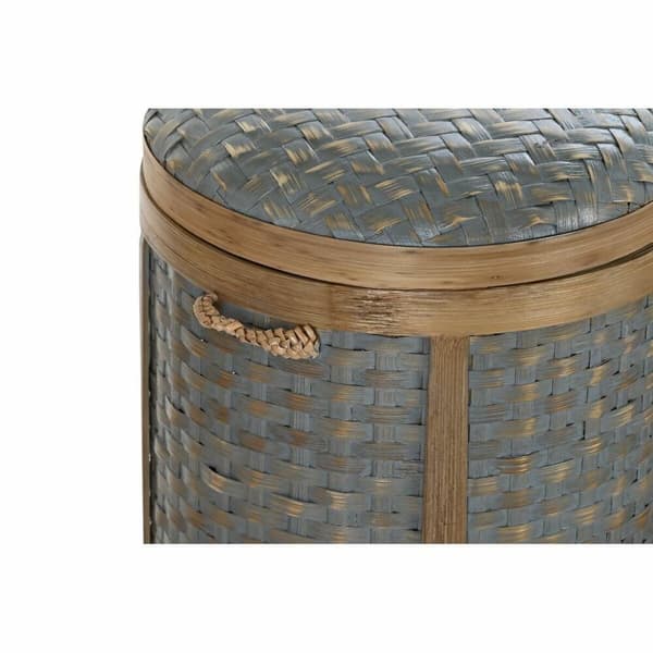 Basketballsett DKD Home Decor Bambus (31 x 31 x 45 cm)