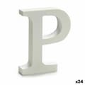 Miniatyrbilde 1 av 2: Brev Pincello P Hvit 2 x 16 x 14,5 cm (24 enheter)