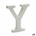 Miniatyrbilde 1 av 2: Brev Pincello Y Hvit 1,8 x 21 x 17 cm (12 enheter)
